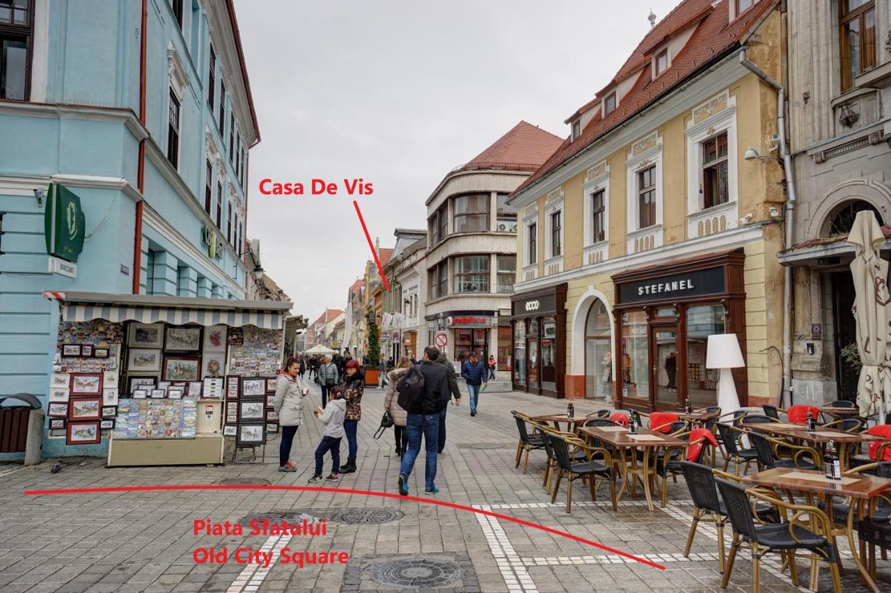Apartmán Casa De Vis, Brasov Old City Centre Exteriér fotografie